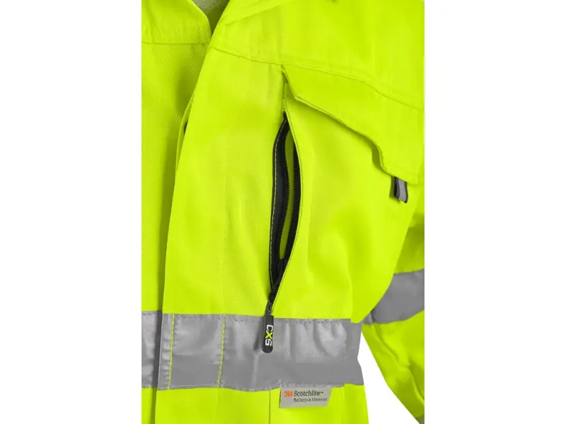 Blůza CXS NORWICH, výstražná, pánská, žluto-modrá, vel. 54